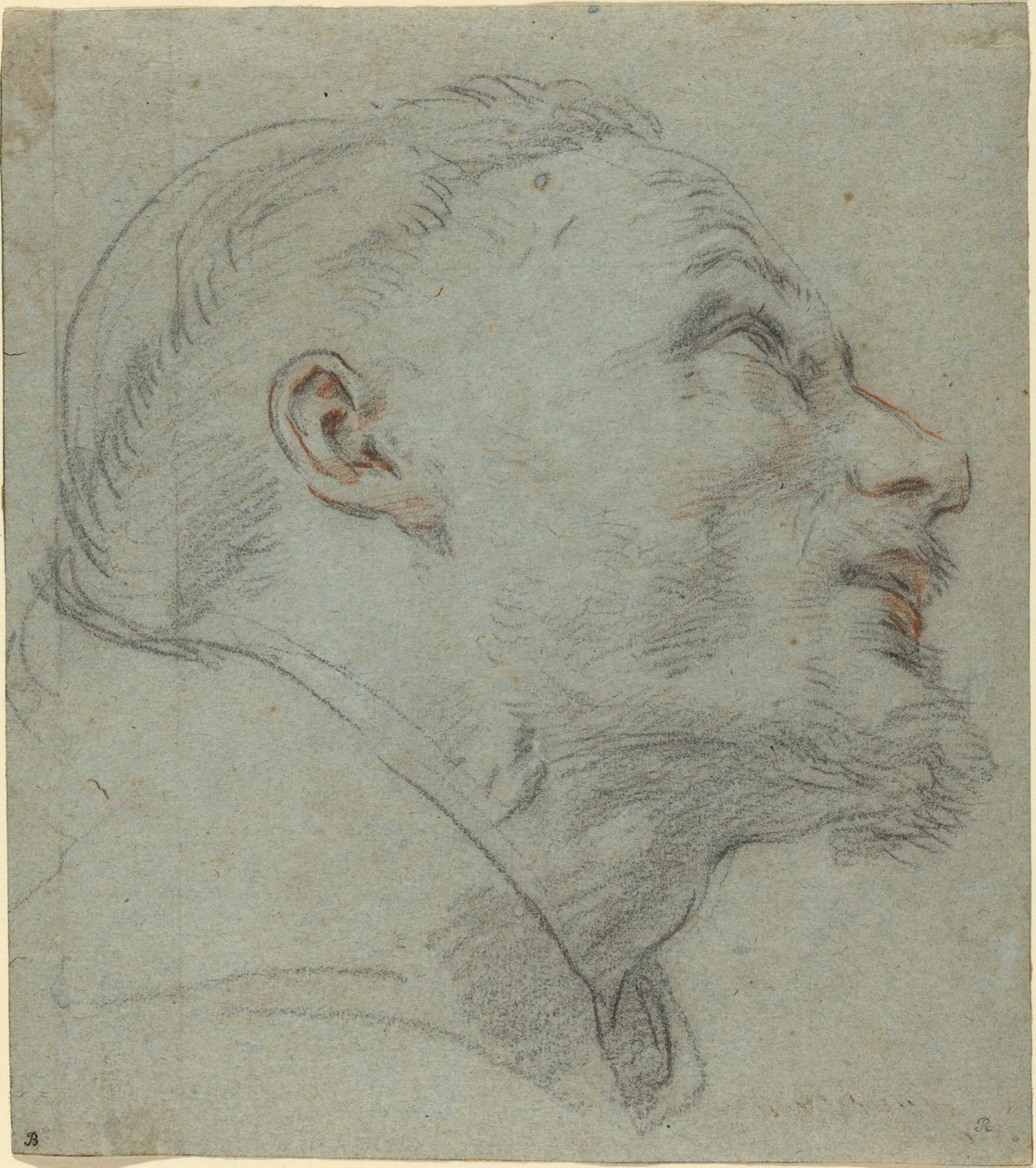 Hlava svatého Františka od Guido Reni