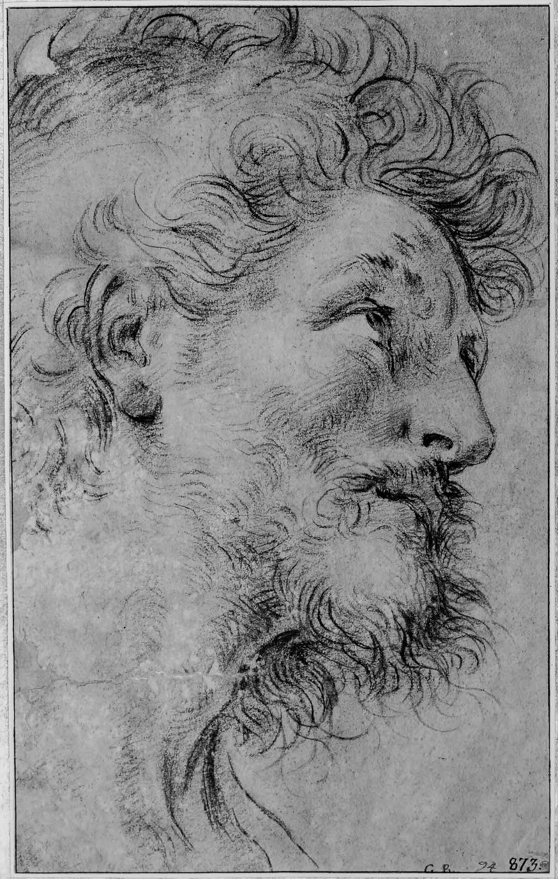 Hlava svatého Krispina od Guido Reni