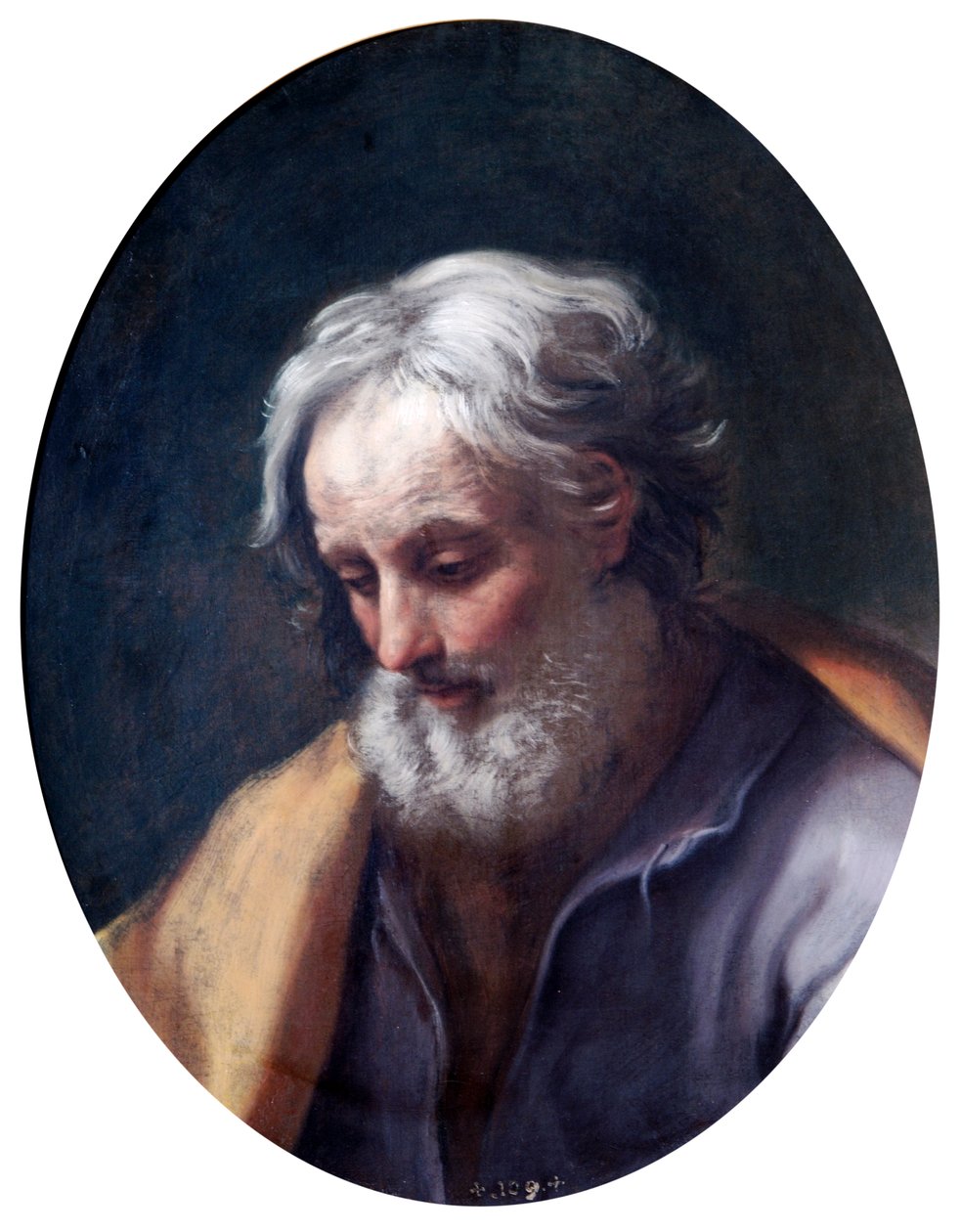Pyhän Joosefin pää (öljy kankaalle) od Guido Reni