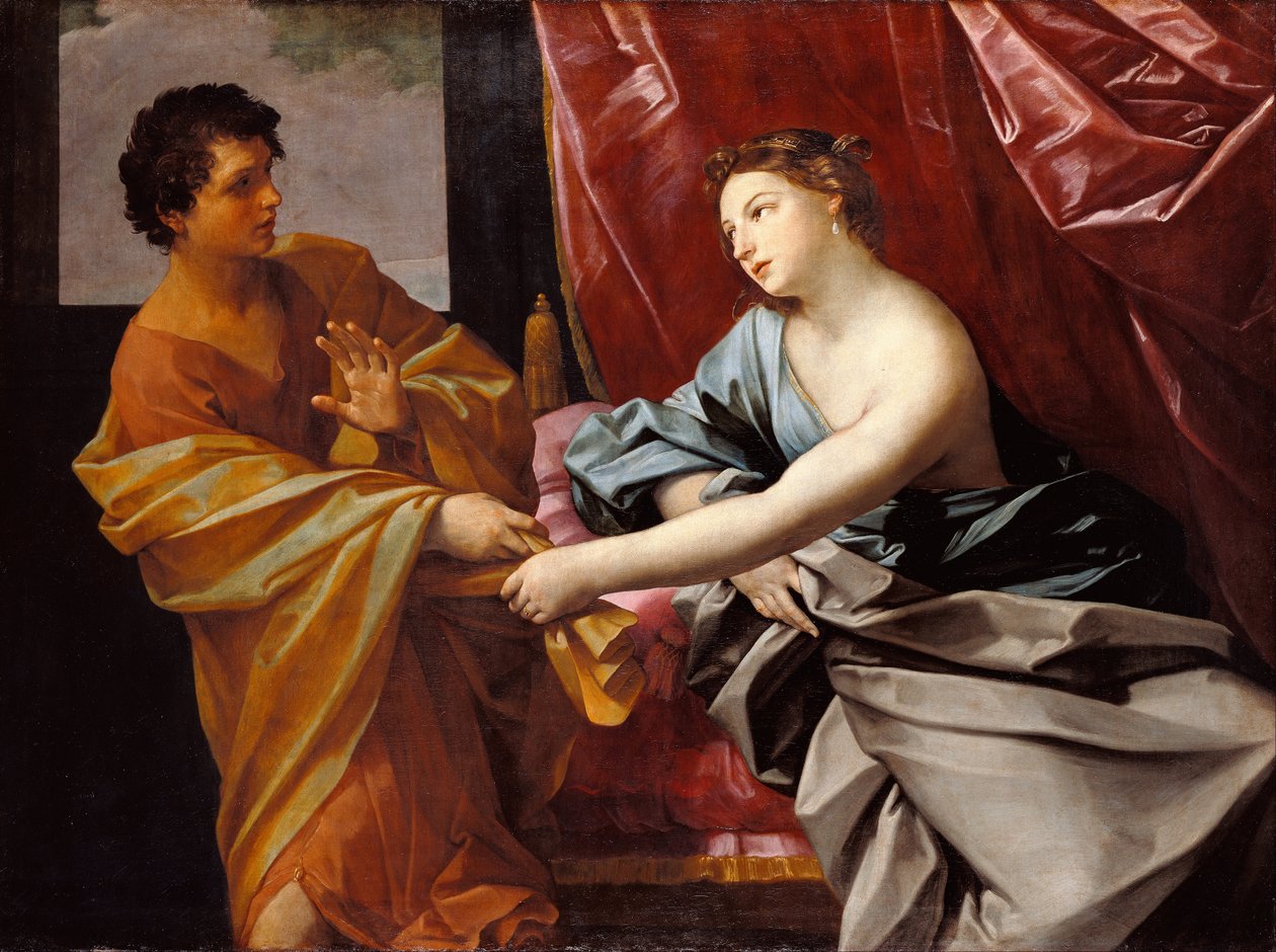 Josef a Potífarova žena od Guido Reni