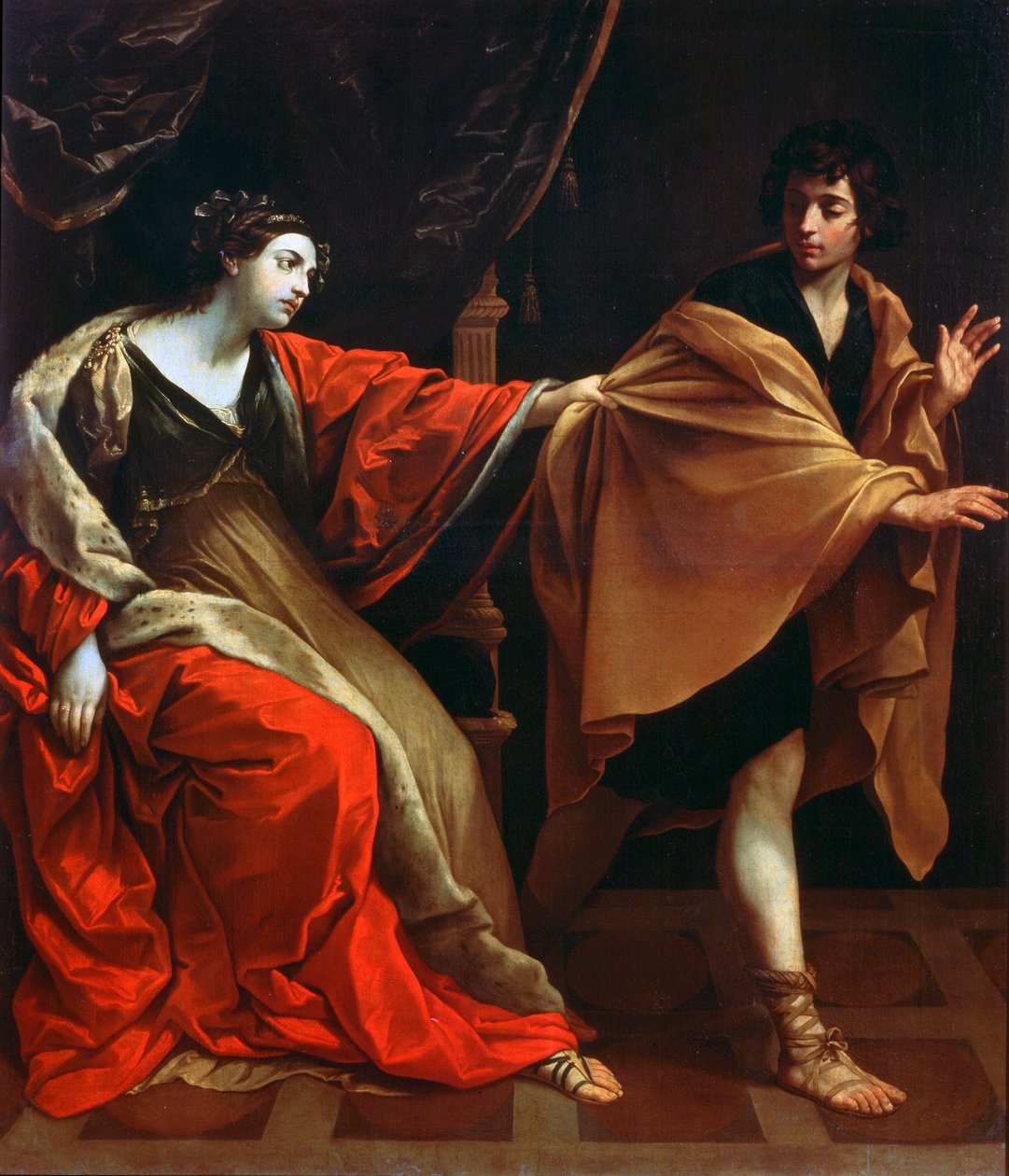 Manželka Josefa a Potifara, c1626 od Guido Reni