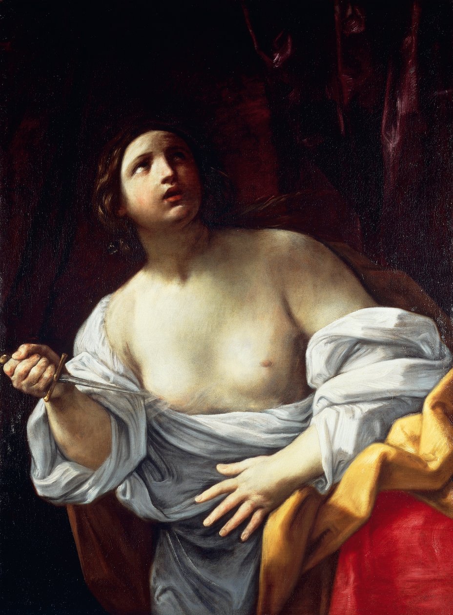 Lucretia, Guido Reni (1575-1642) od Guido Reni