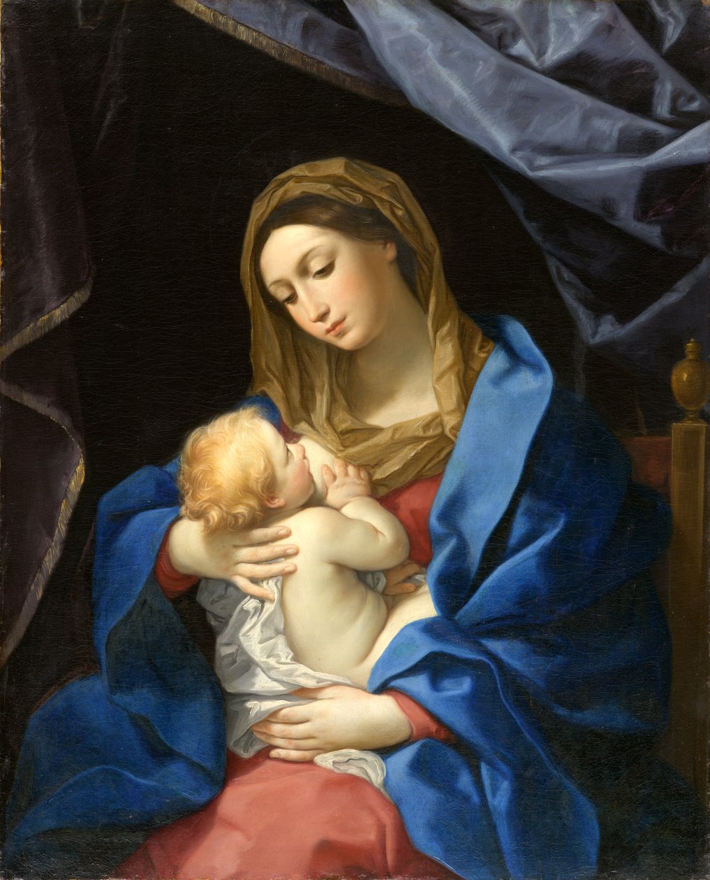 Madona s dítětem, kolem 1628-1630 od Guido Reni