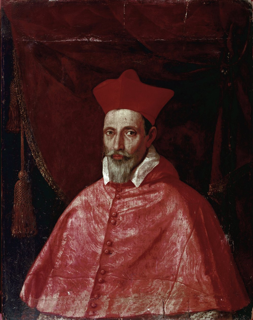 Portrét kardinála Berlinghiero Gessi (olej na plátně, cca 1641) od Guido Reni