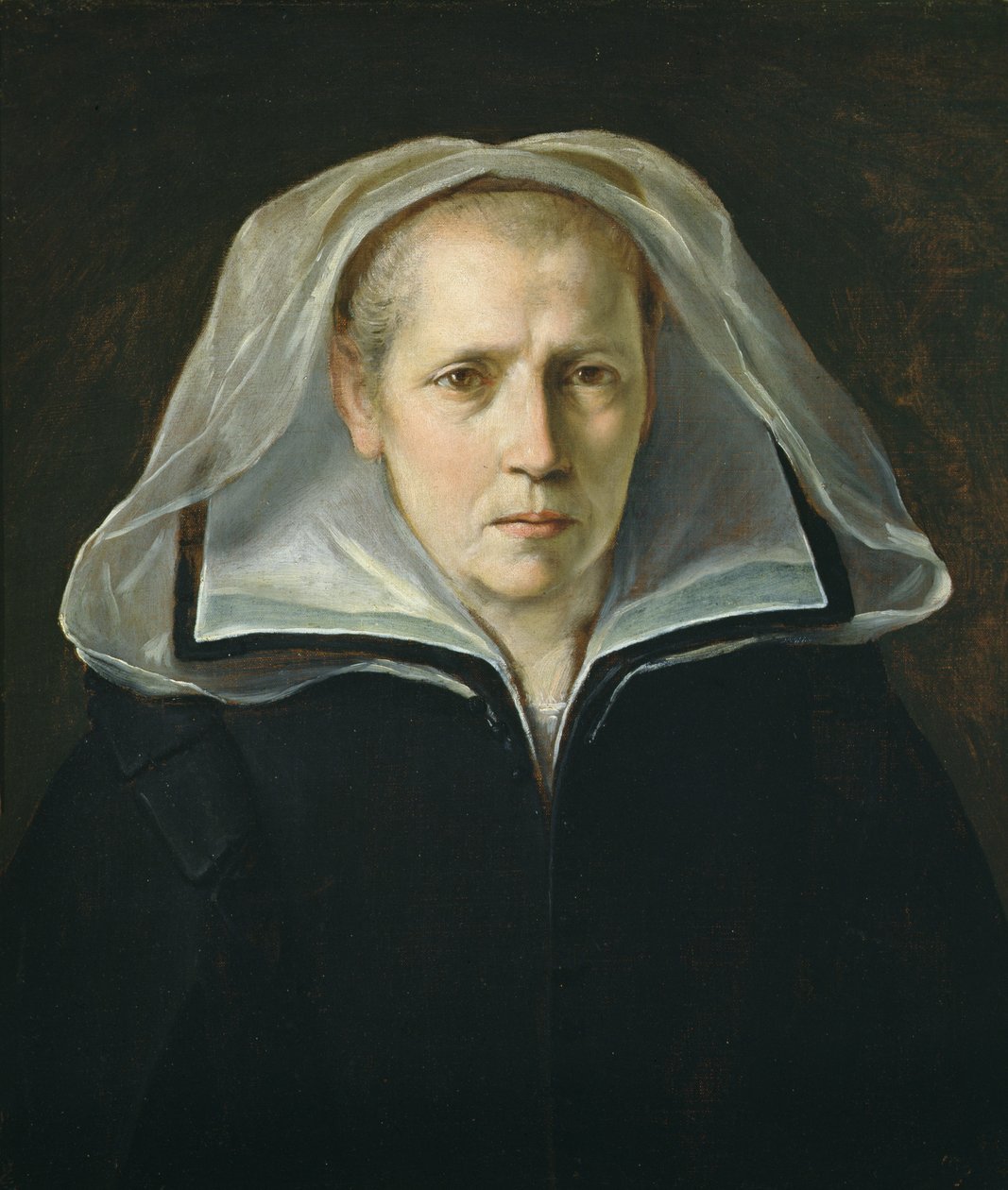 Portrét matky Ginevra Pucci, kolem roku 1610 (olej na plátně) od Guido Reni