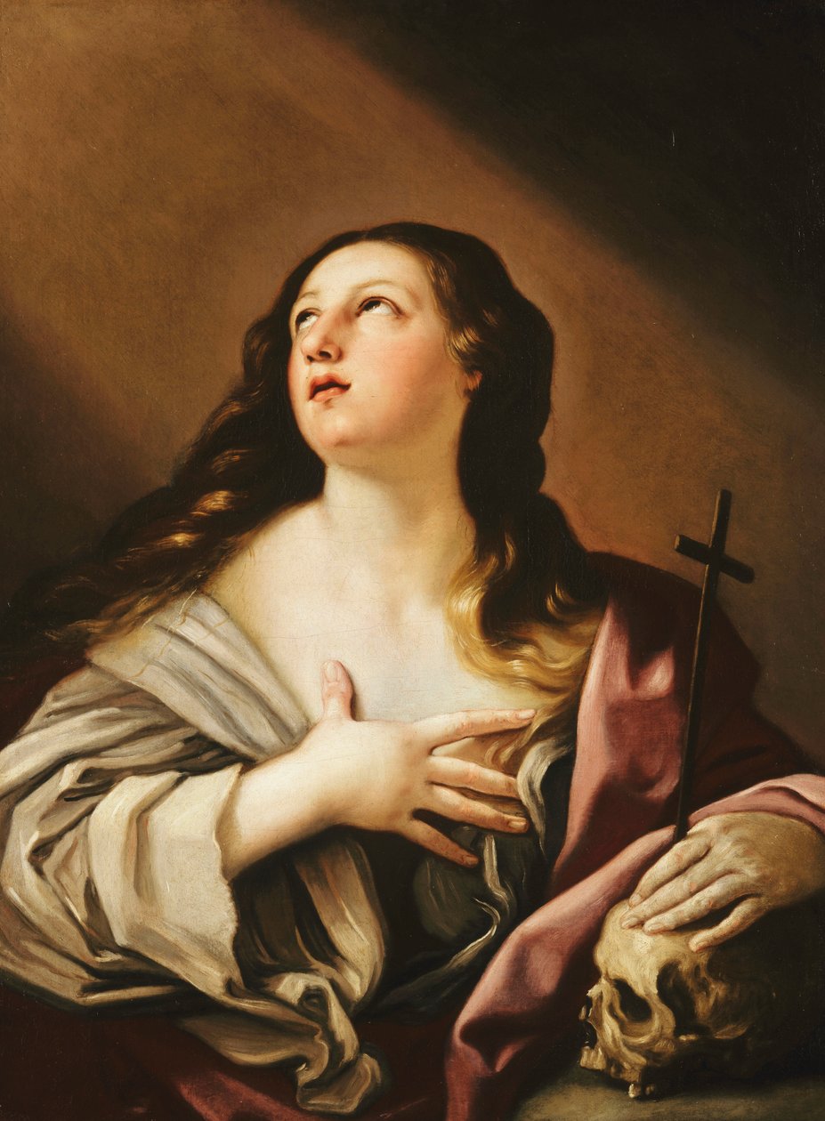 Svatá Marie Magdalena, kolem 1624-7 od Guido Reni