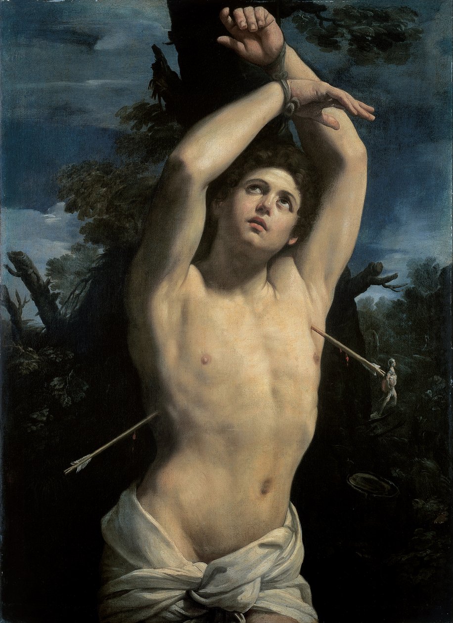Svatý Šebestián, kolem roku 1615 od Guido Reni