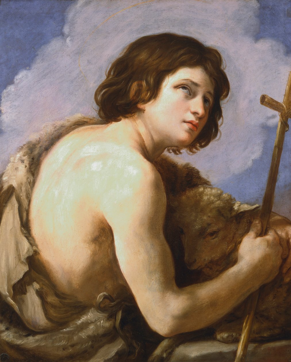 Svatý Jan Křtitel, c1595-1642 od Guido Reni