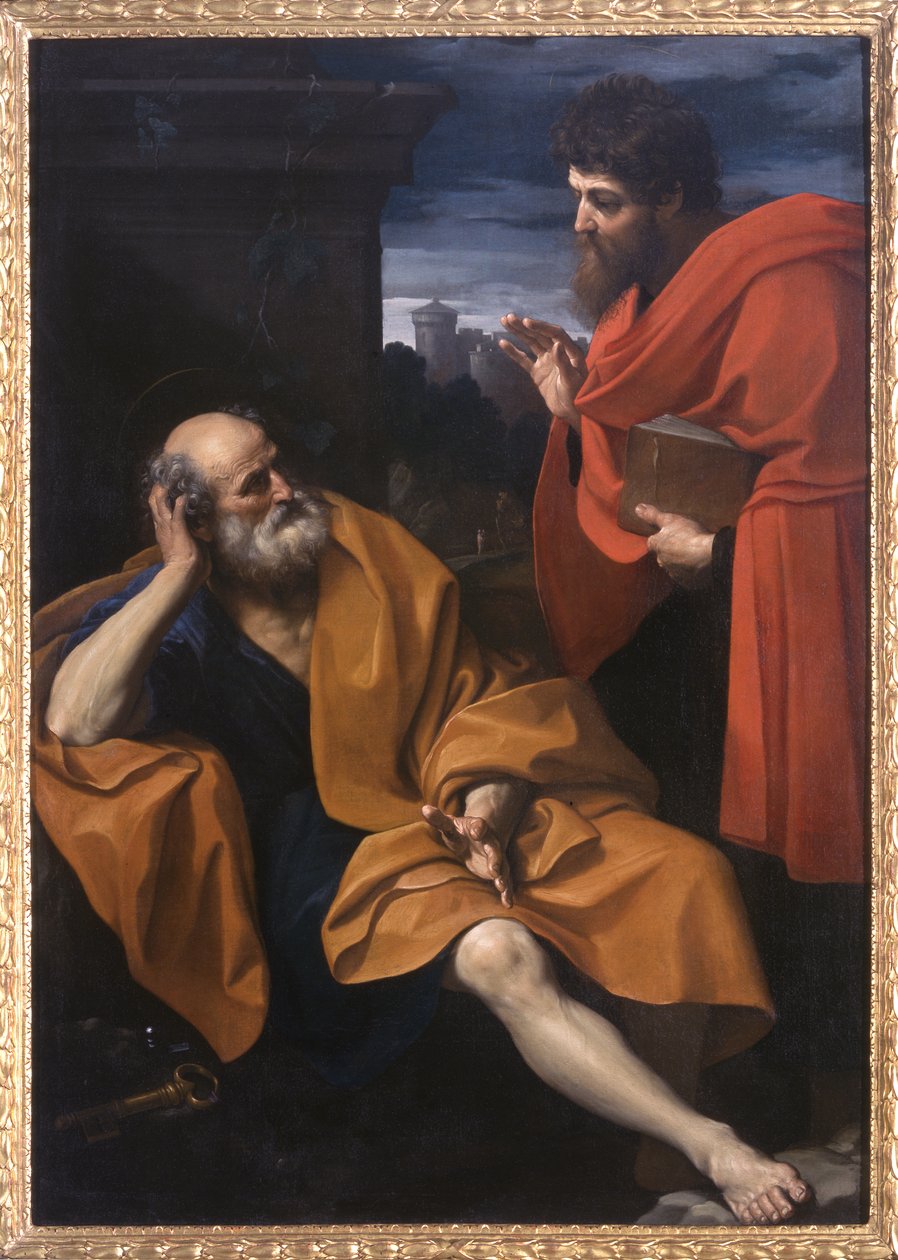 Svatý Pavel a svatý Petr kajícník, 1603-04 od Guido Reni