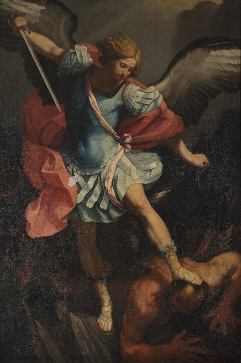 Archanděl Michael porážející Satana od Guido Reni