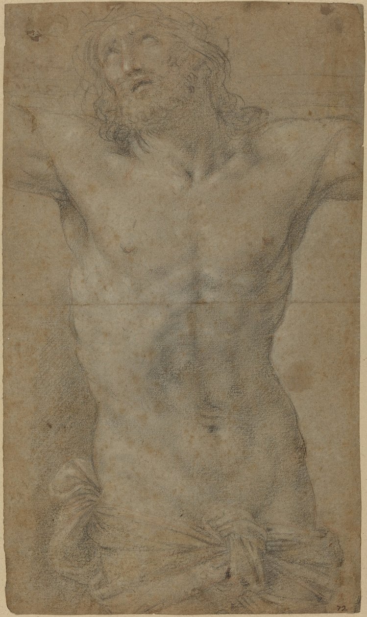 Torzo Krista na kříži od Guido Reni