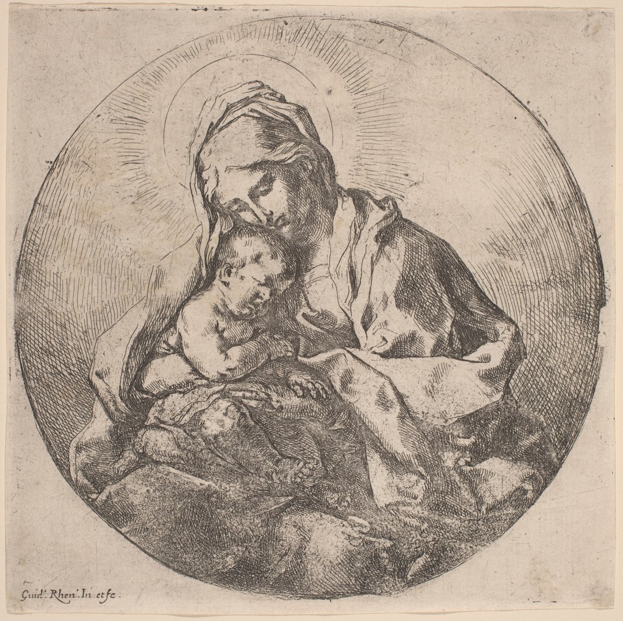 Panna a dítě od Guido Reni