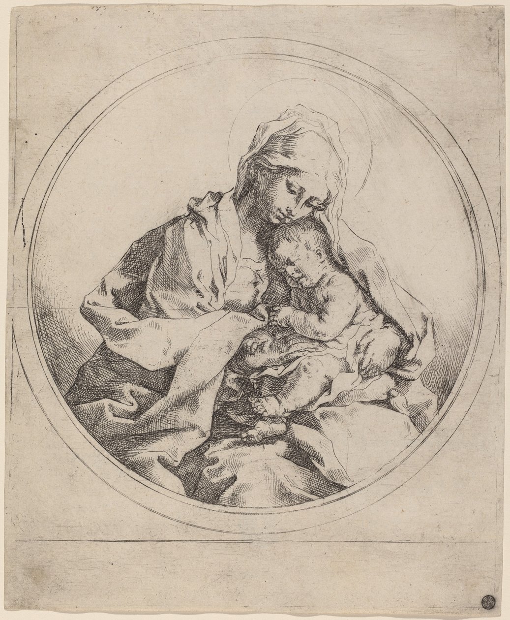 Panna a dítě od Guido Reni