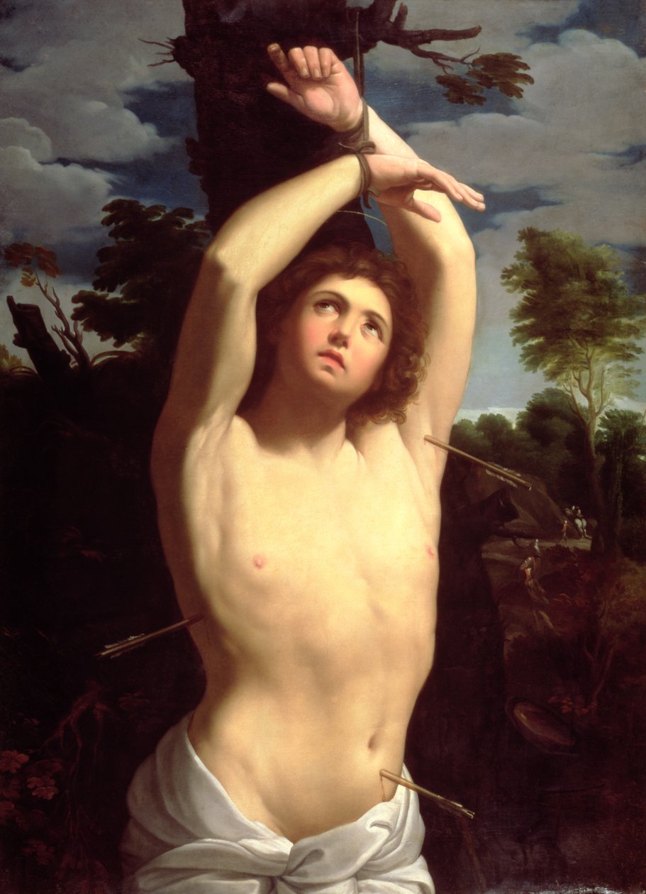 Svatý Šebestián od Guido after Reni