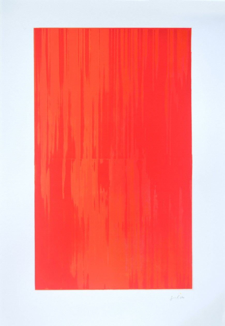 Barvy Nº2, 2014 (tuš na papíře) od Guilherme Pontes