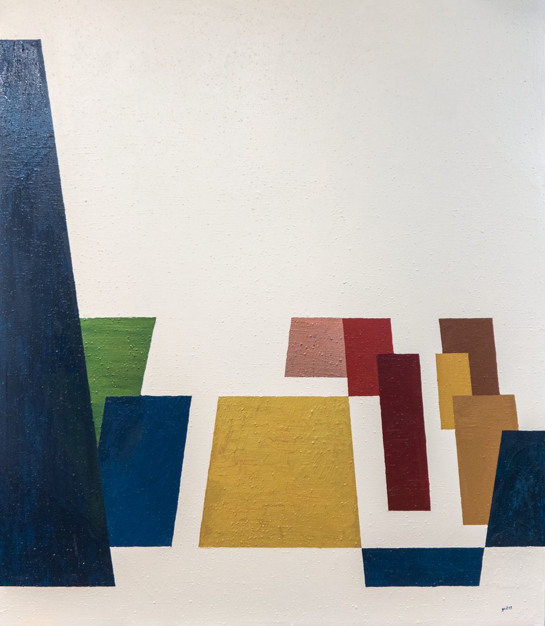 Las Meninas Suprematistas, 2018 (olej na plátně) od Guilherme Pontes