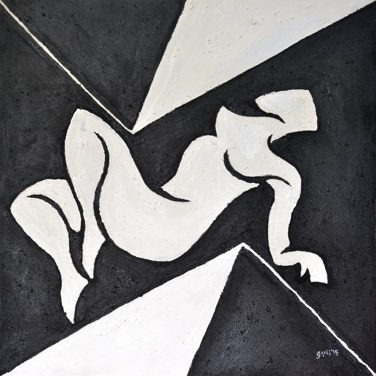 Lygia Nº1, 2015 (olej na plátně) od Guilherme Pontes