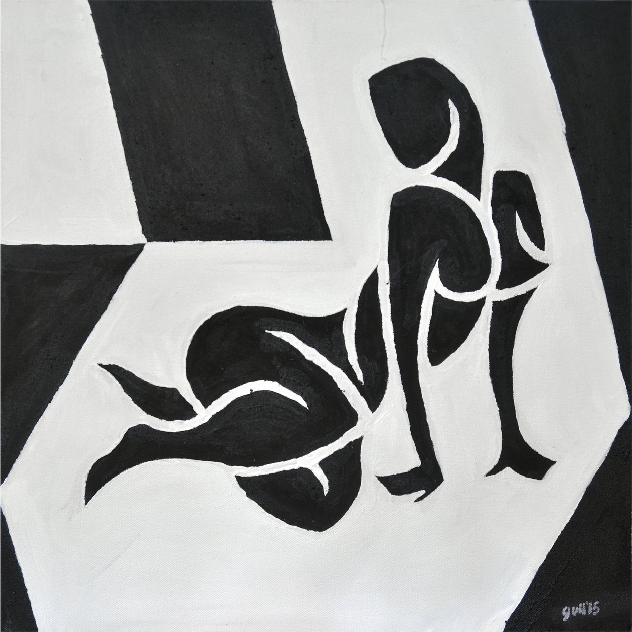 Lygia Nº 3, 2014 (olej na plátně) od Guilherme Pontes