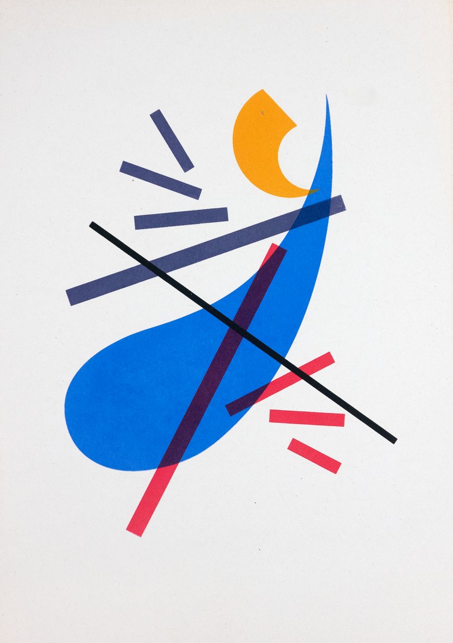 Movement Nº2, 2019 (sítotisk) od Guilherme Pontes
