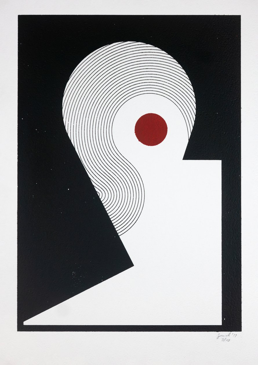 Portrait Of A Ballerina Nº1, 2019 (sítotisk) od Guilherme Pontes