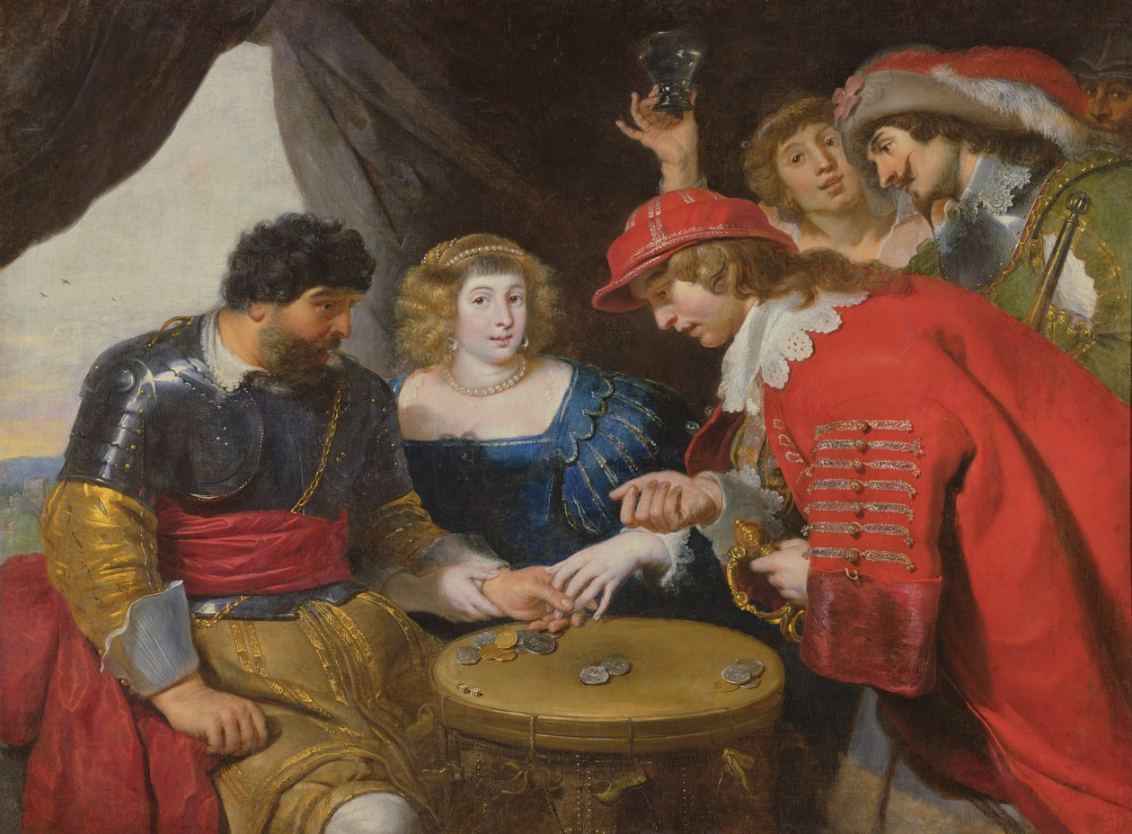 Galantní scéna aneb The Passions od Guillam de Vos