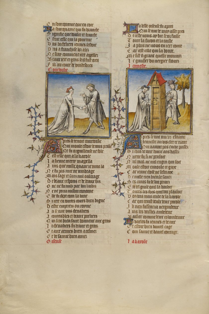 Romantika růže od Guillaume de Lorris