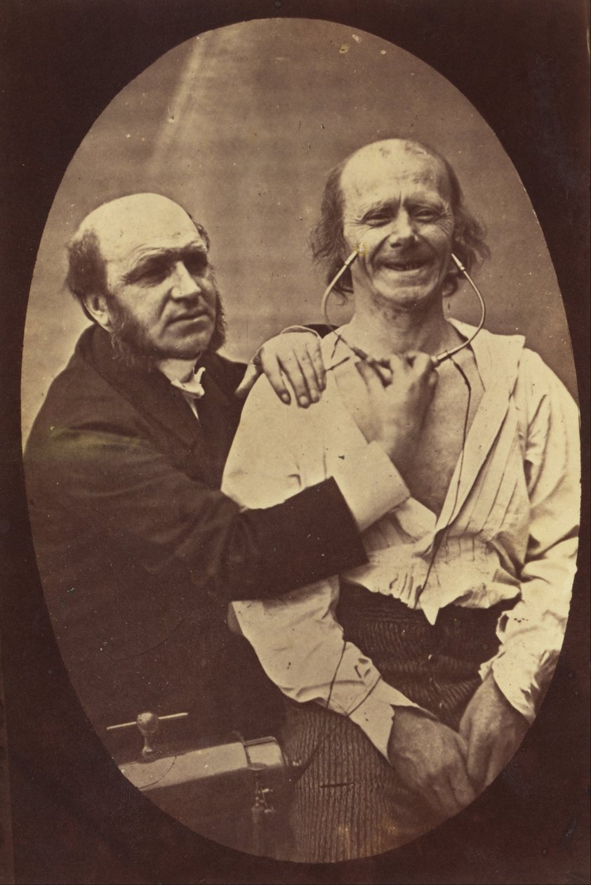 Mechanismus lidské fyziognomie nebo elektro-fyziologická analýza projevu vášní od Guillaume Benjamin Armand Duchenne de Boulogne