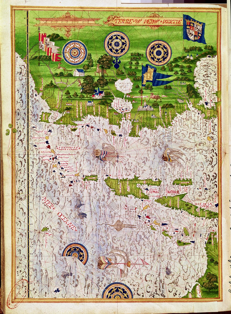 Fol.47v Mapa Peru, z 