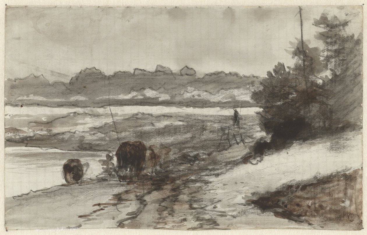 Krajina od Guillaume Anne van der Brugghen