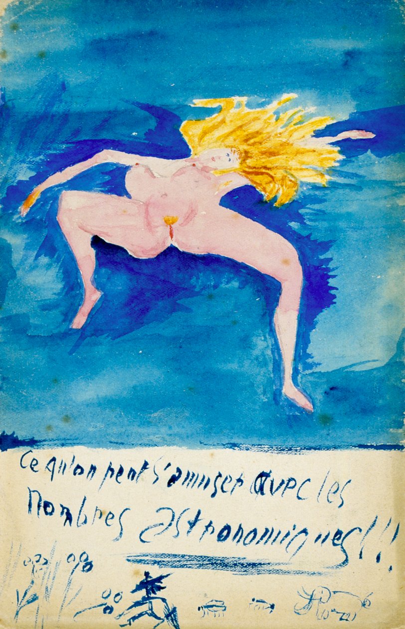 Jakou zábavu máme s astronomickými čísly!!, c 1914 od Guillaume Apollinaire