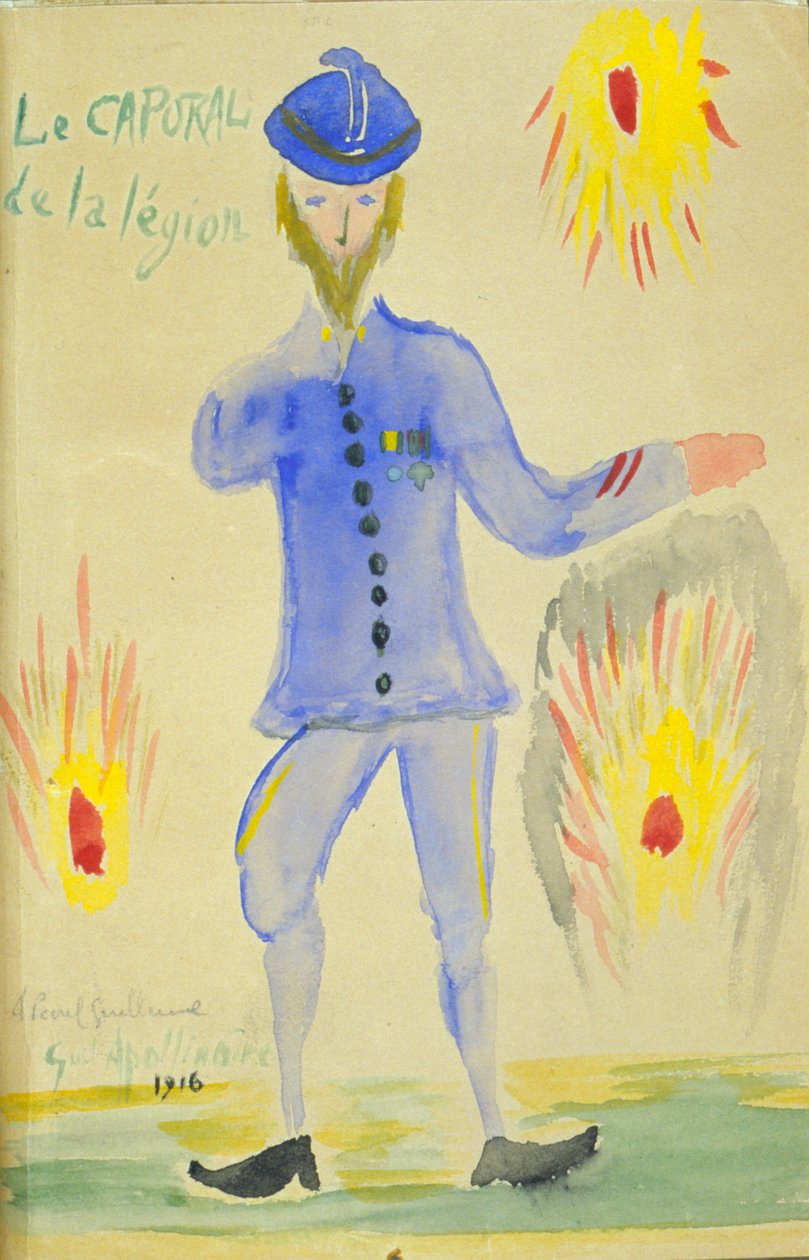 Desátník legie, 1916 od Guillaume Apollinaire