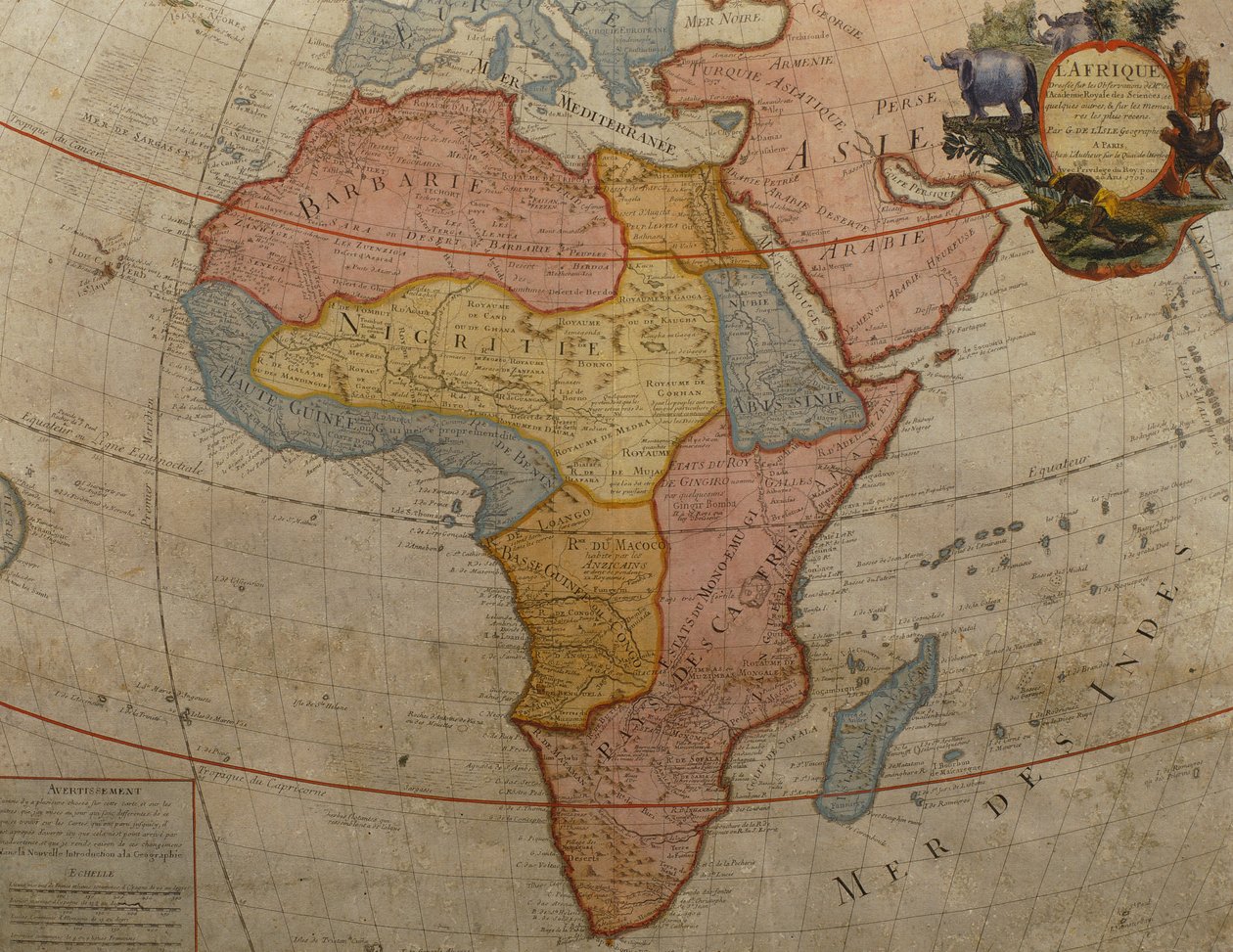 Afrika, od Guillaume de l