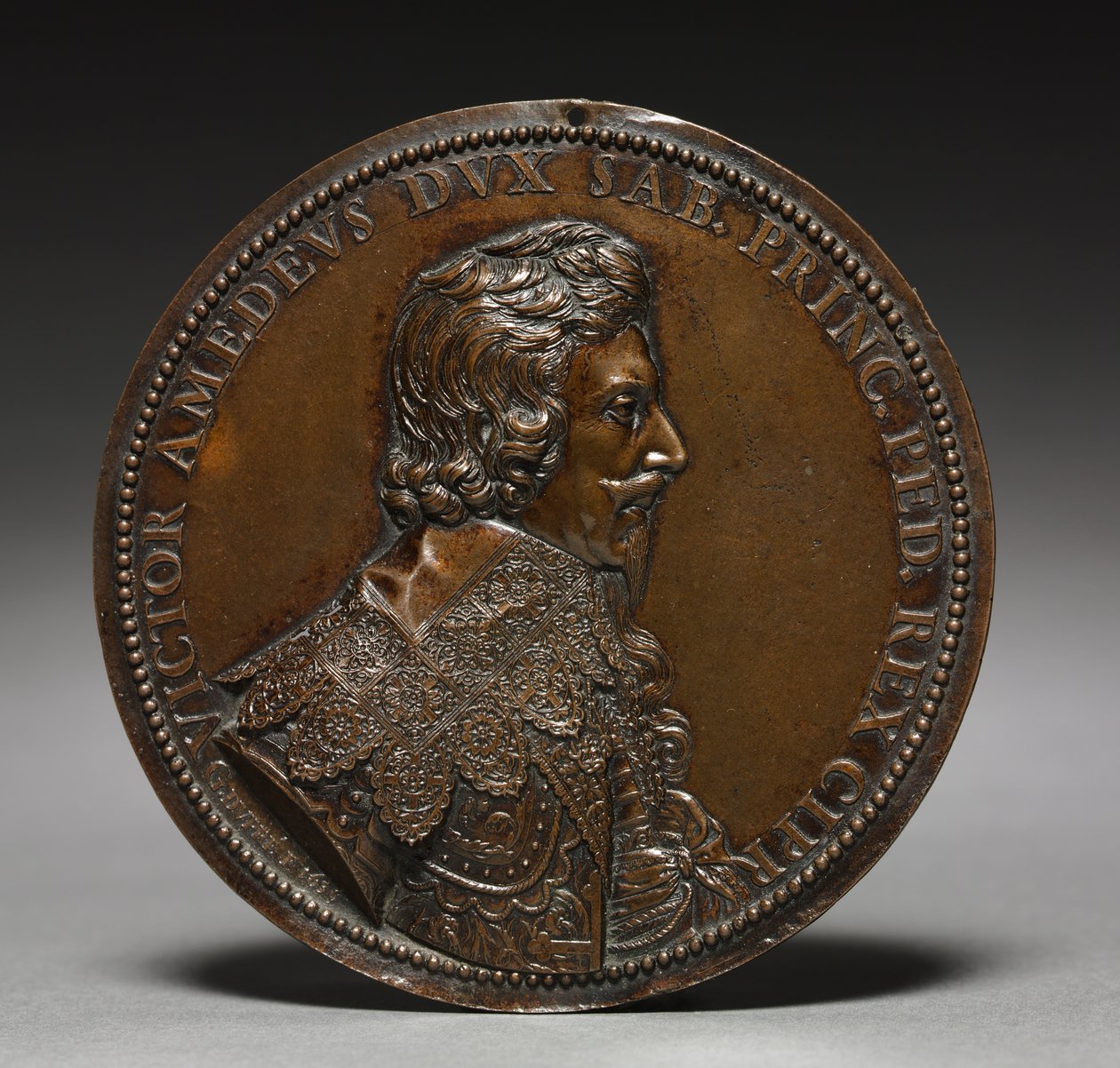 Portrét Viktora Amedea Savojského, 1636. od Guillaume Dupre