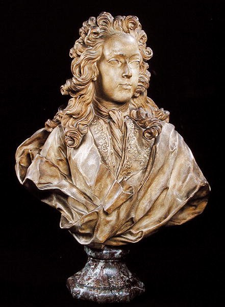 Busta Ludvíka XV. (1710-74) od Guillaume I Coustou