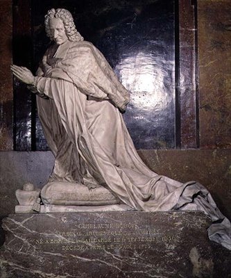 Hrobka kardinála Guillauma Duboise (1656-1723) 1705 (mramor) od Guillaume I Coustou