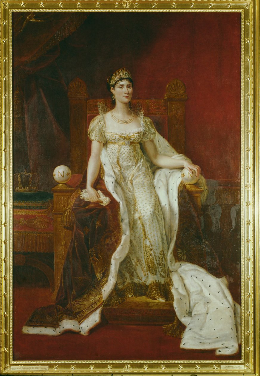 Josephine Beauharnais, císařovna, první manželka císaře Napoleona I. ... od Guillaume Lethiere