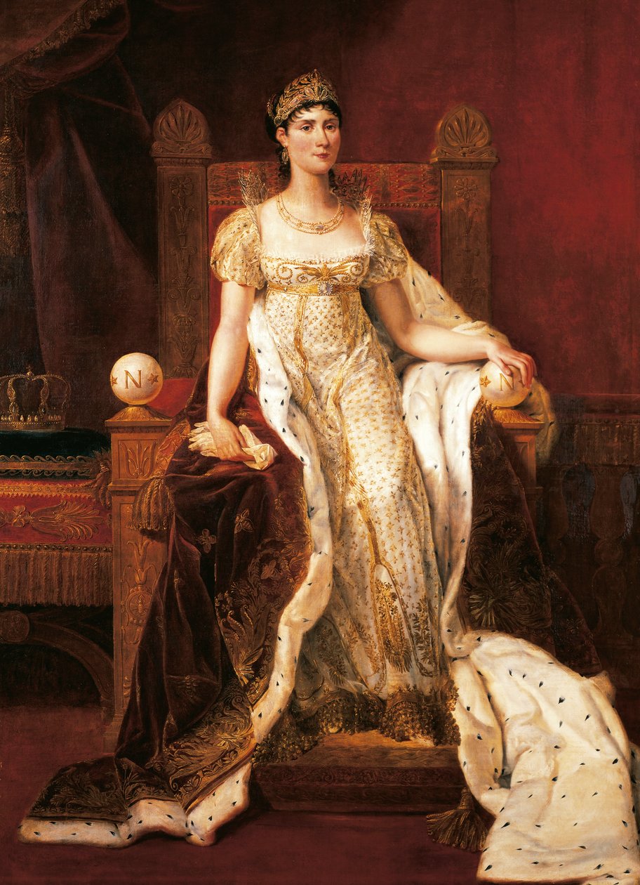 Portrét Josephine Bonaparte, Guillaume Guillon Lethiere, olej na plátně od Guillaume Lethiere