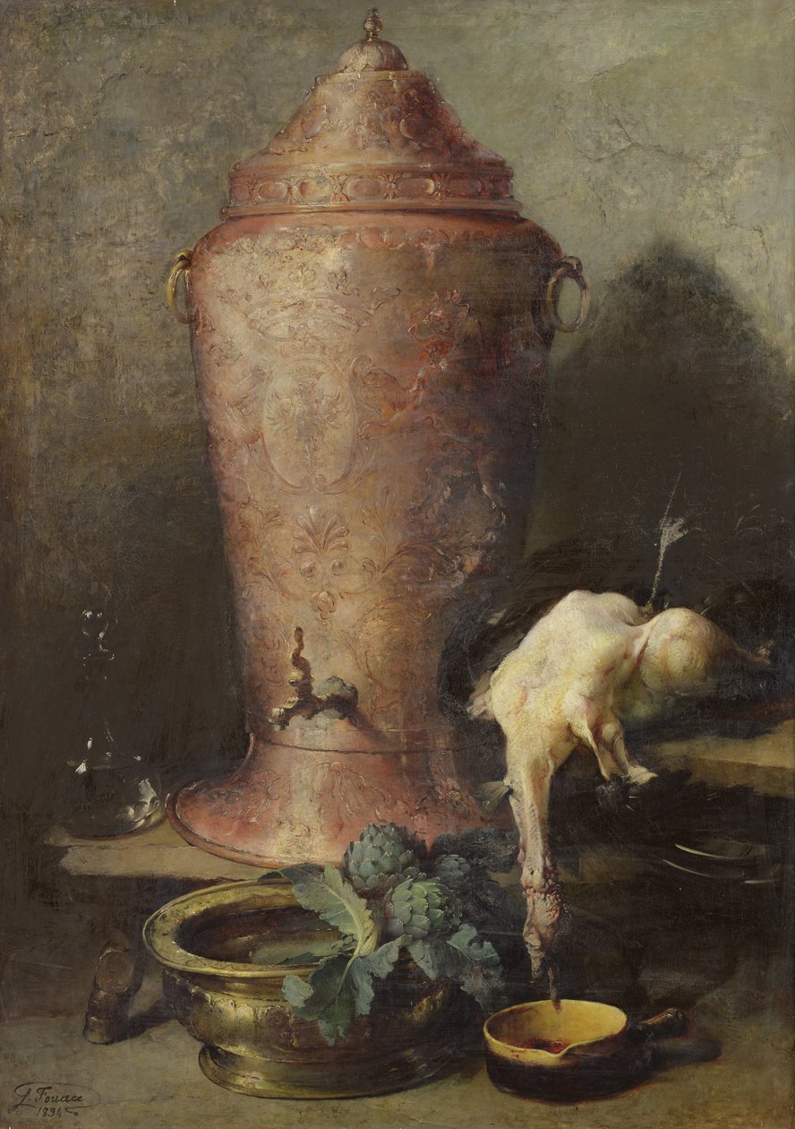 Zátiší s fontánou, 1894 od Guillaume Romain Fouace