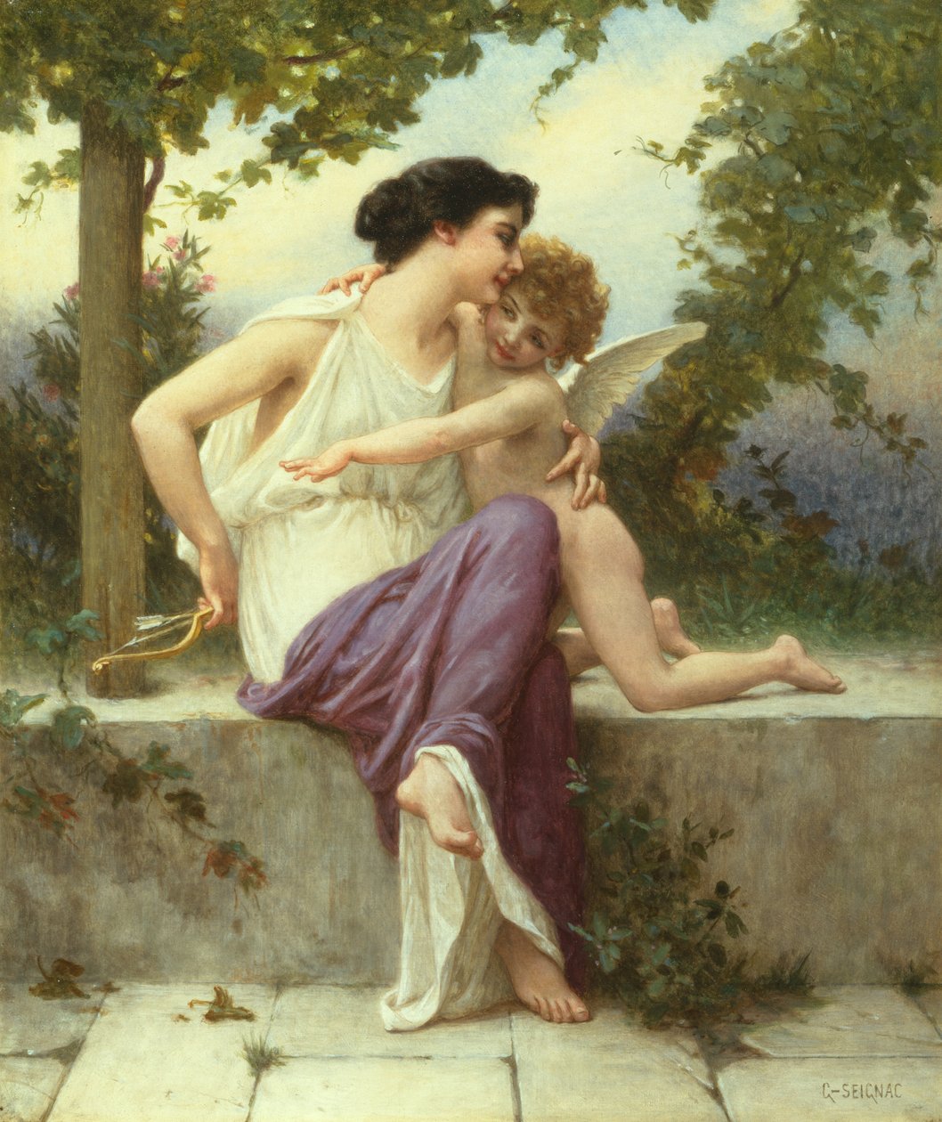 Láska odzbrojuje (olej na plátně) od Guillaume Seignac