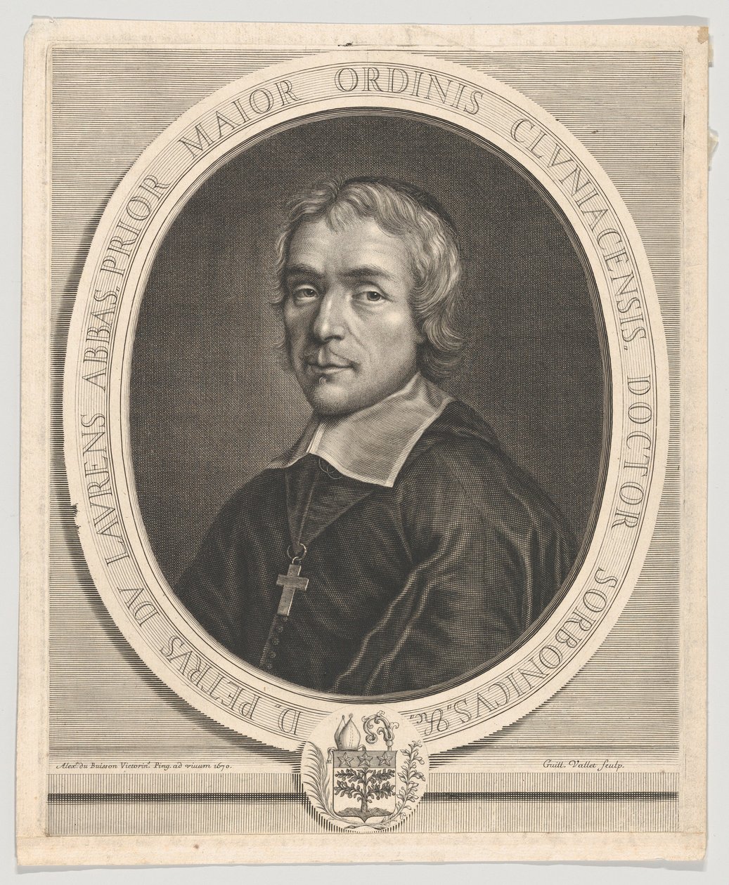Portrét Pierra du Laurens, ca. 1670. od Guillaume Vallet