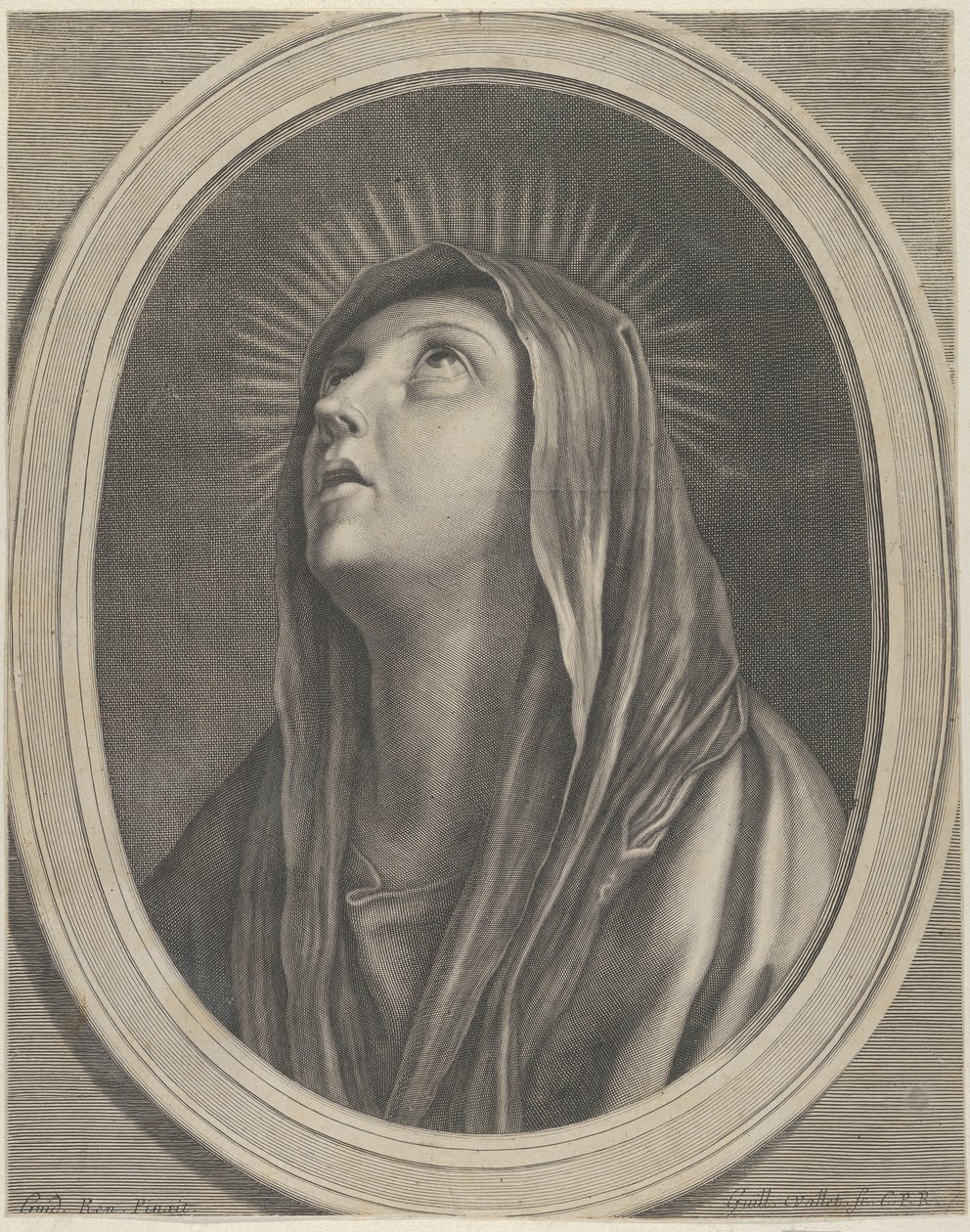 Panna vzhlédla..., ca. 1650-1704. od Guillaume Vallet