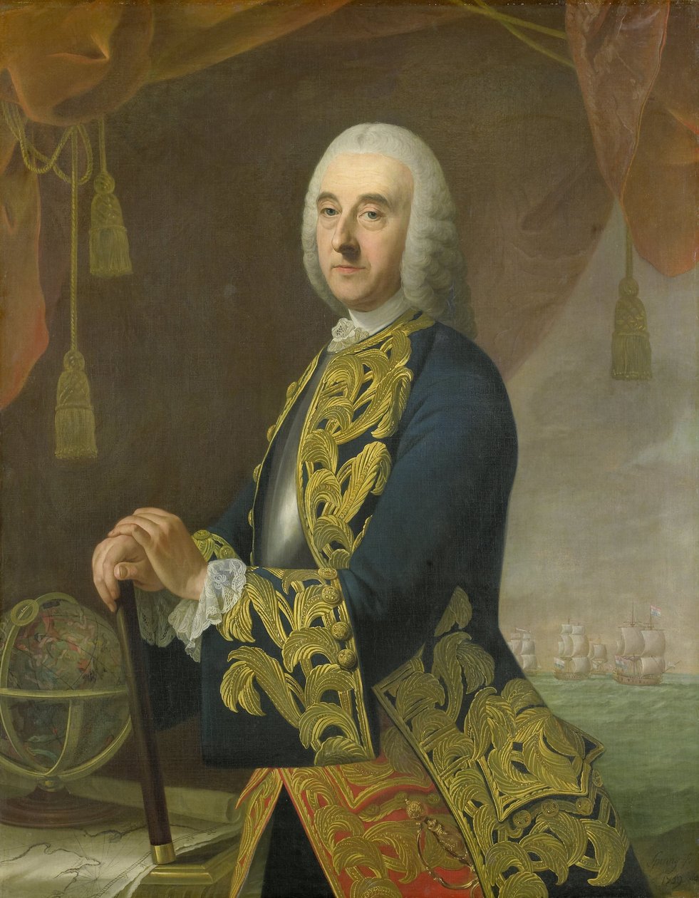 Portrét viceadmirála Hendrika Lijnslagera od Guillaume de Spinny