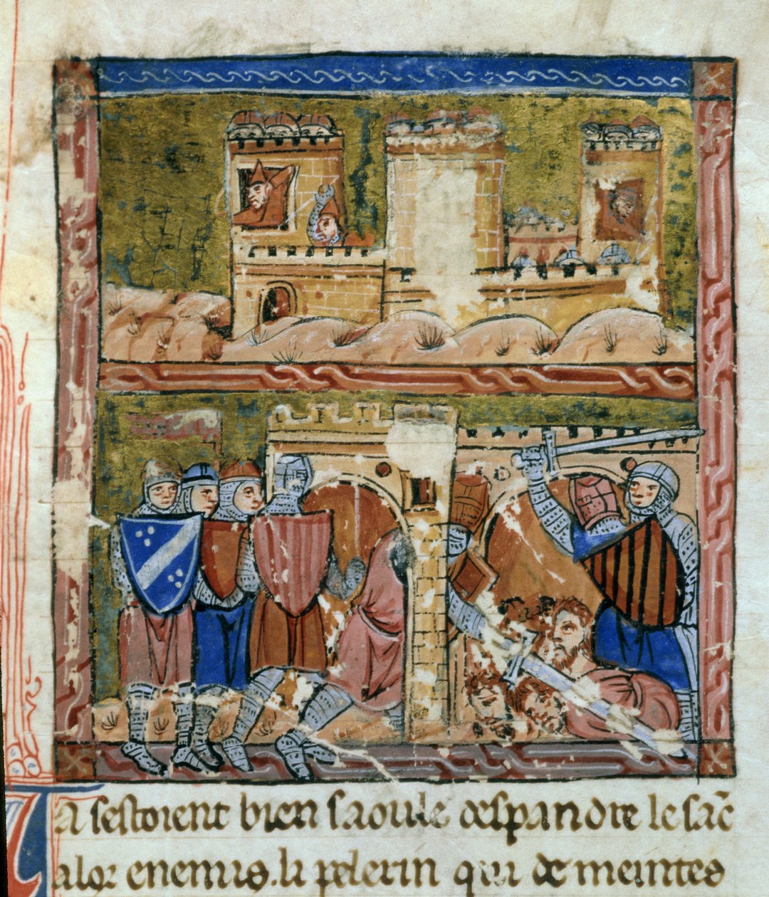 Miniaturní historie zámoří - moře od Guillauma z Tyre od Guillaume de Tyr