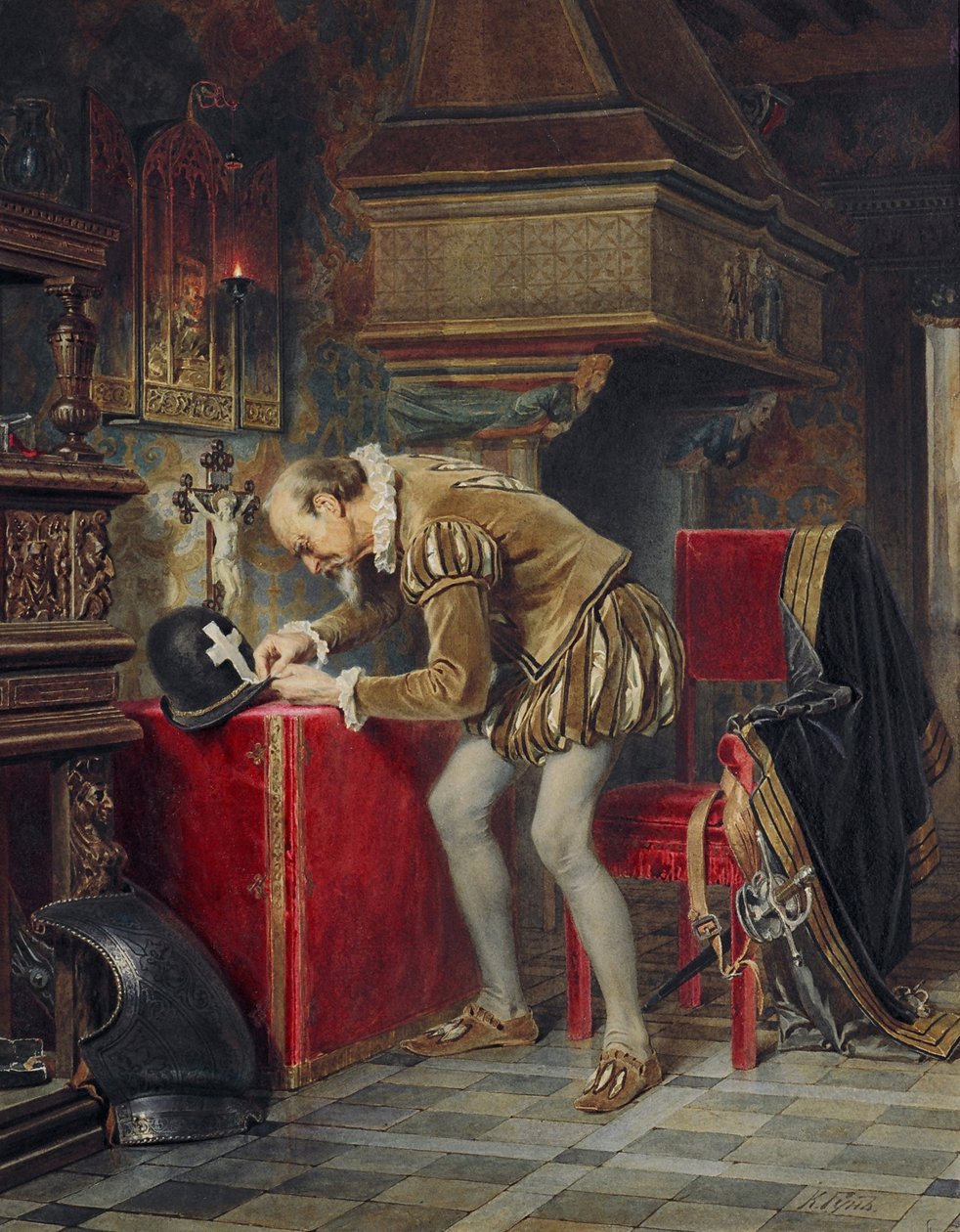V předvečer svatobartolomějské noci, 1868 od Gun