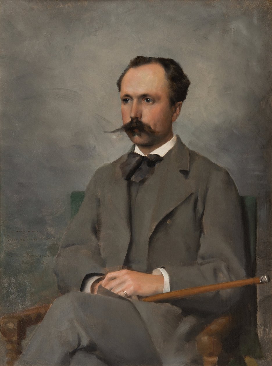 Gustav Cederström (1845–1933), baron, výtvarník, ženatý s Amy Jaederovou od Gunnar Berndtson