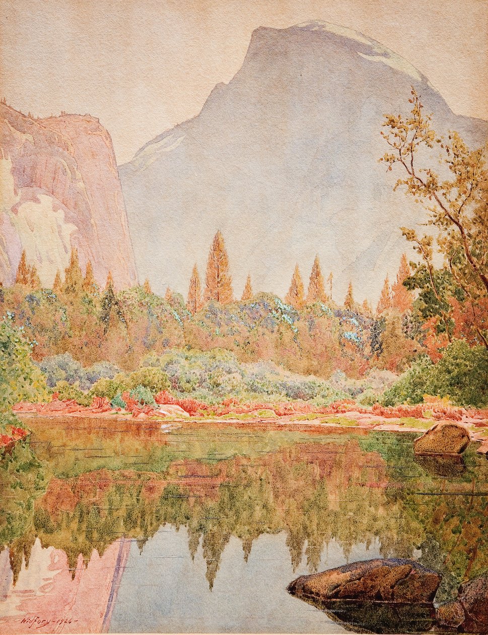 Half Dome, Yosemite od Gunnar Widforss