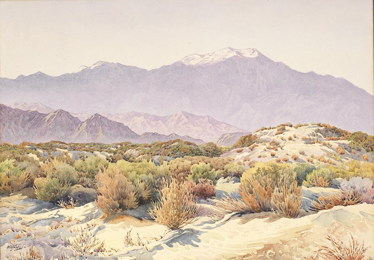 San Jacinto (bez papíru na papíře) od Gunnar Widforss