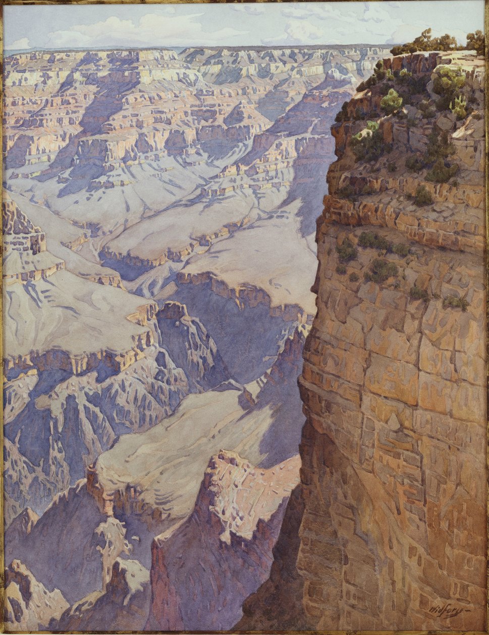 The Grand Canyon of Arizona (bez papíru na papíře) od Gunnar Widforss