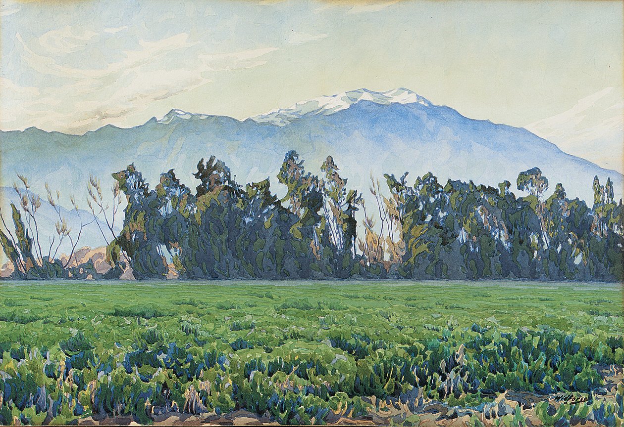 Pohoří Sierra Nevada (bez papíru) od Gunnar Widforss