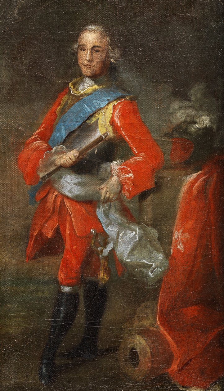 Portrét švédského polního maršála Frederika Grafa von Fersena (1719-1794) od Gustaf Lundberg